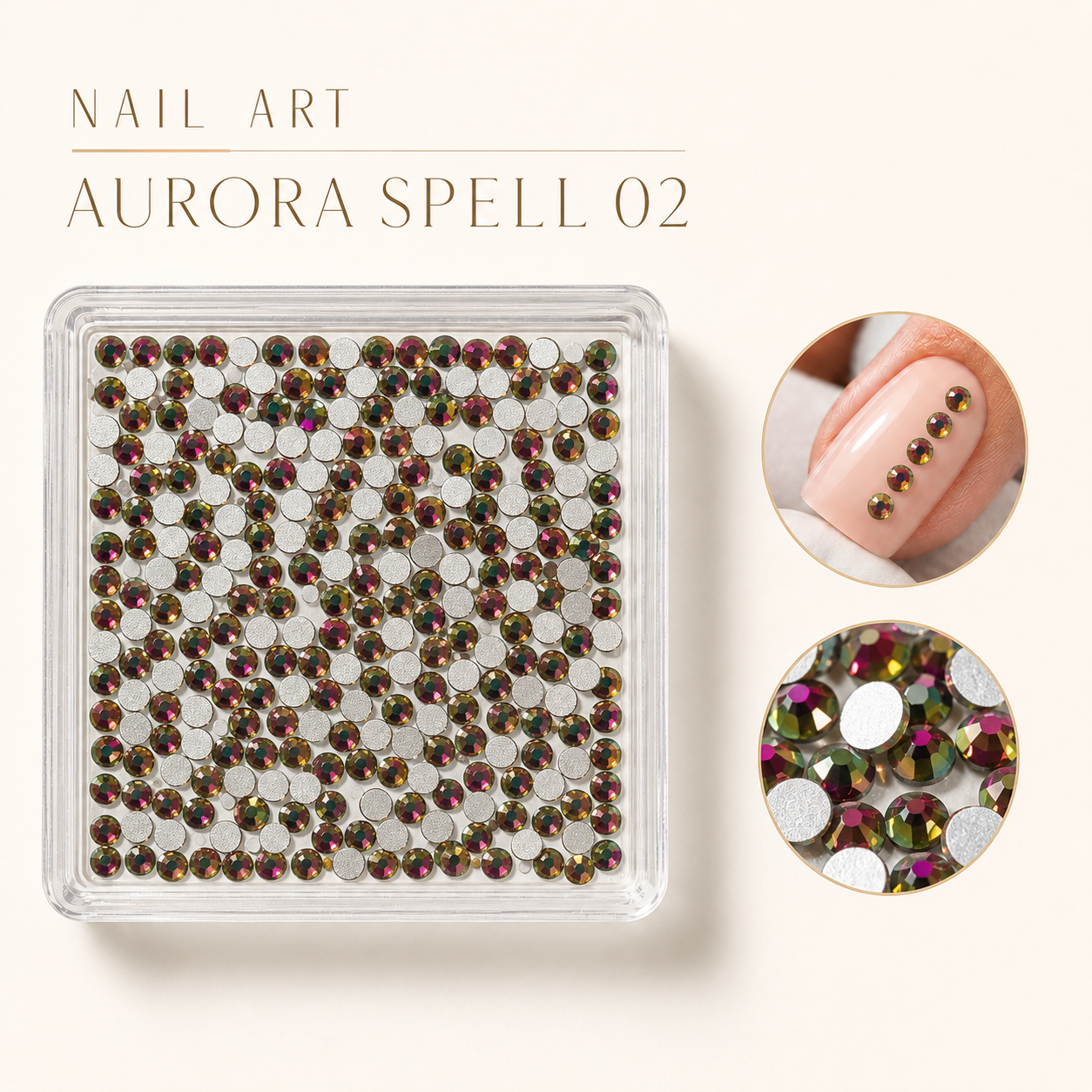 Image of Nail Art Aurora Spell 02