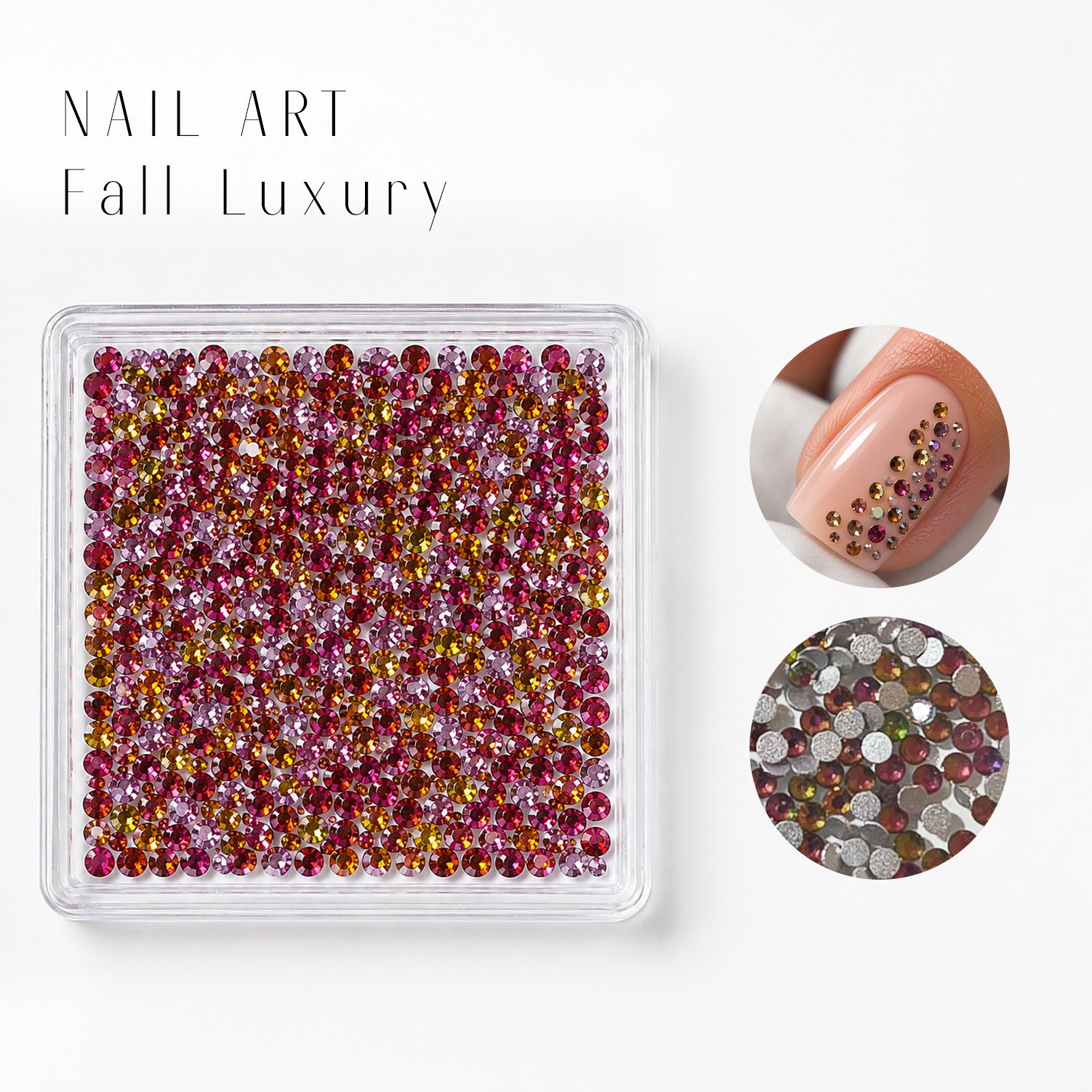 Image of Nail Art Fall Luxury