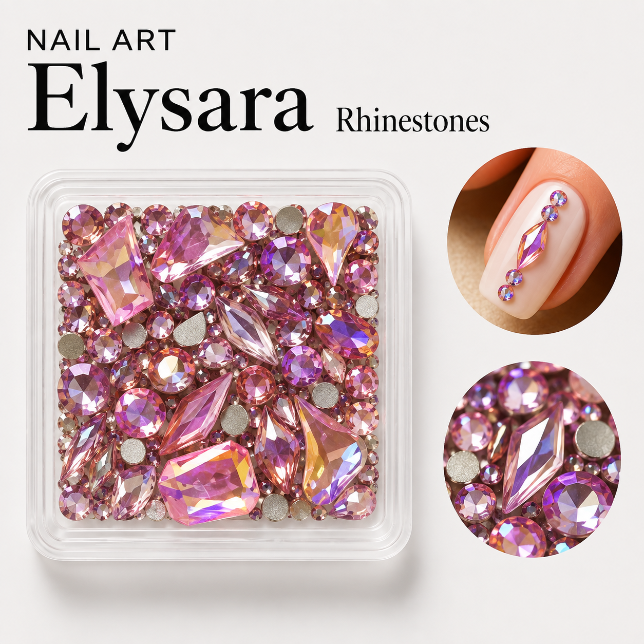 Image of Nail Art Elysara Rhinestone