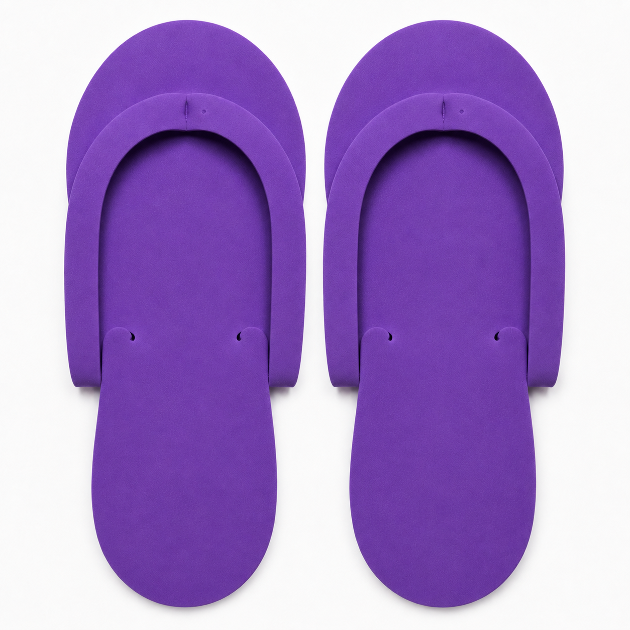 Image of Papuci Pedichiura de Unica Folosinta– Set 1 Pereche Purple