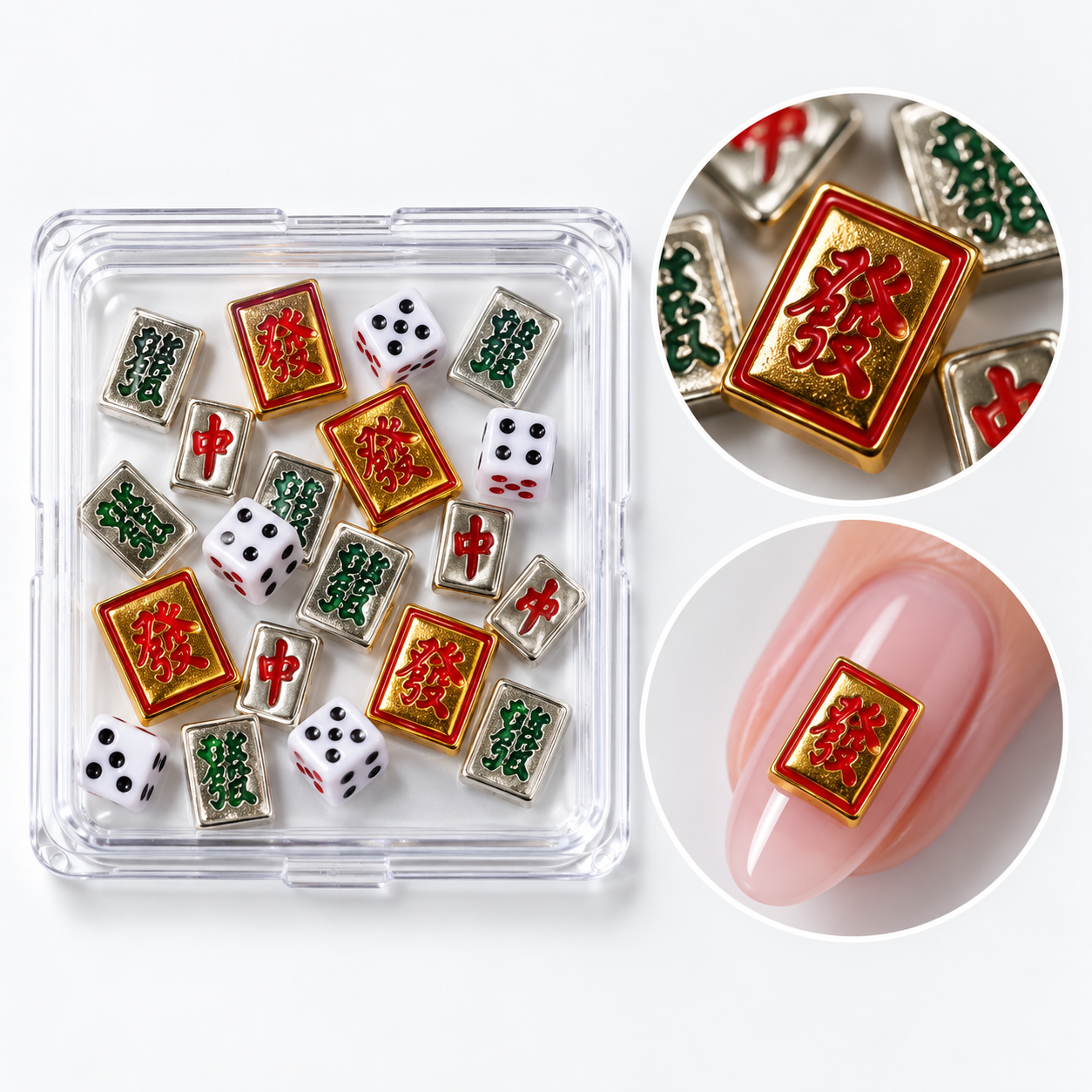Image of Nail Art Game Mahjong