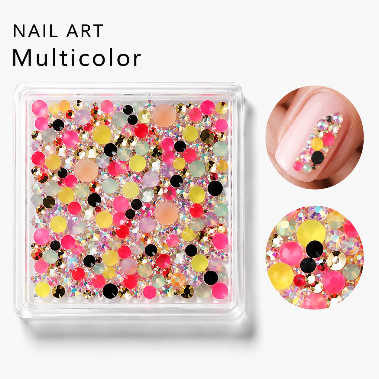 Image of Nail Art Multicolor One