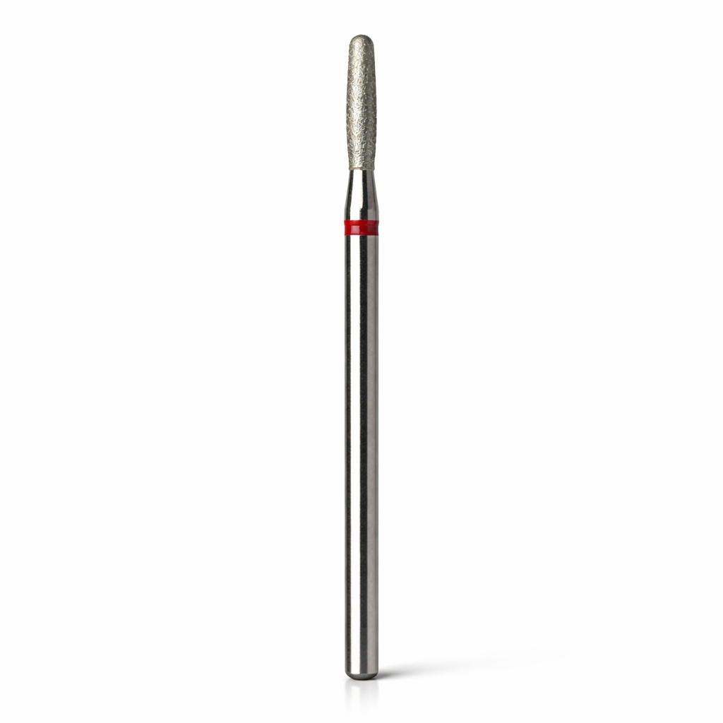 Bit Freza Diamant Flacara Rotunjit Rosu, 2.3mm GANE