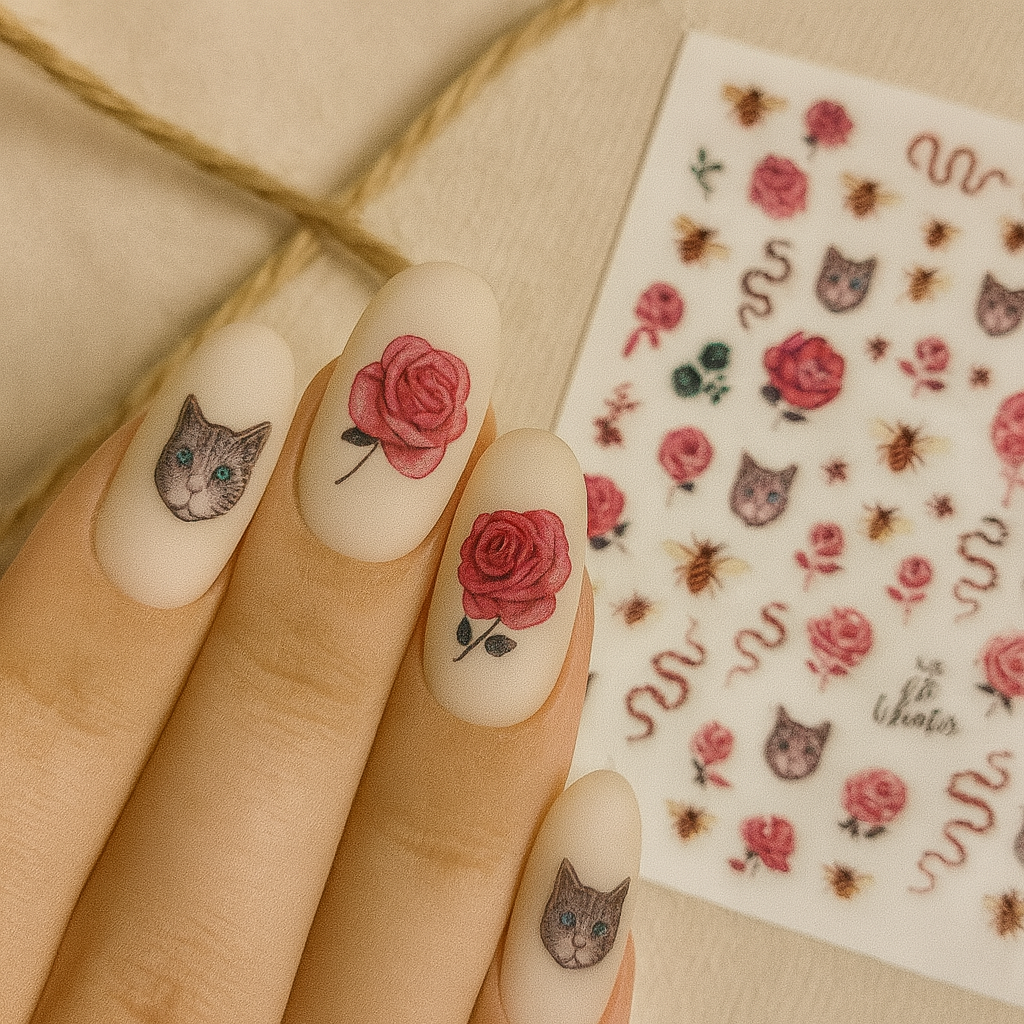 Image of Sticker Unghii  952 Roses