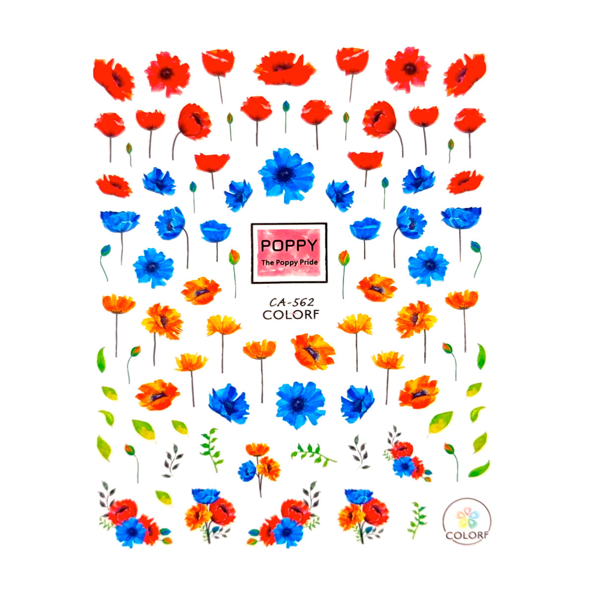Image of Sticker Decor Unghii Coria 562 V