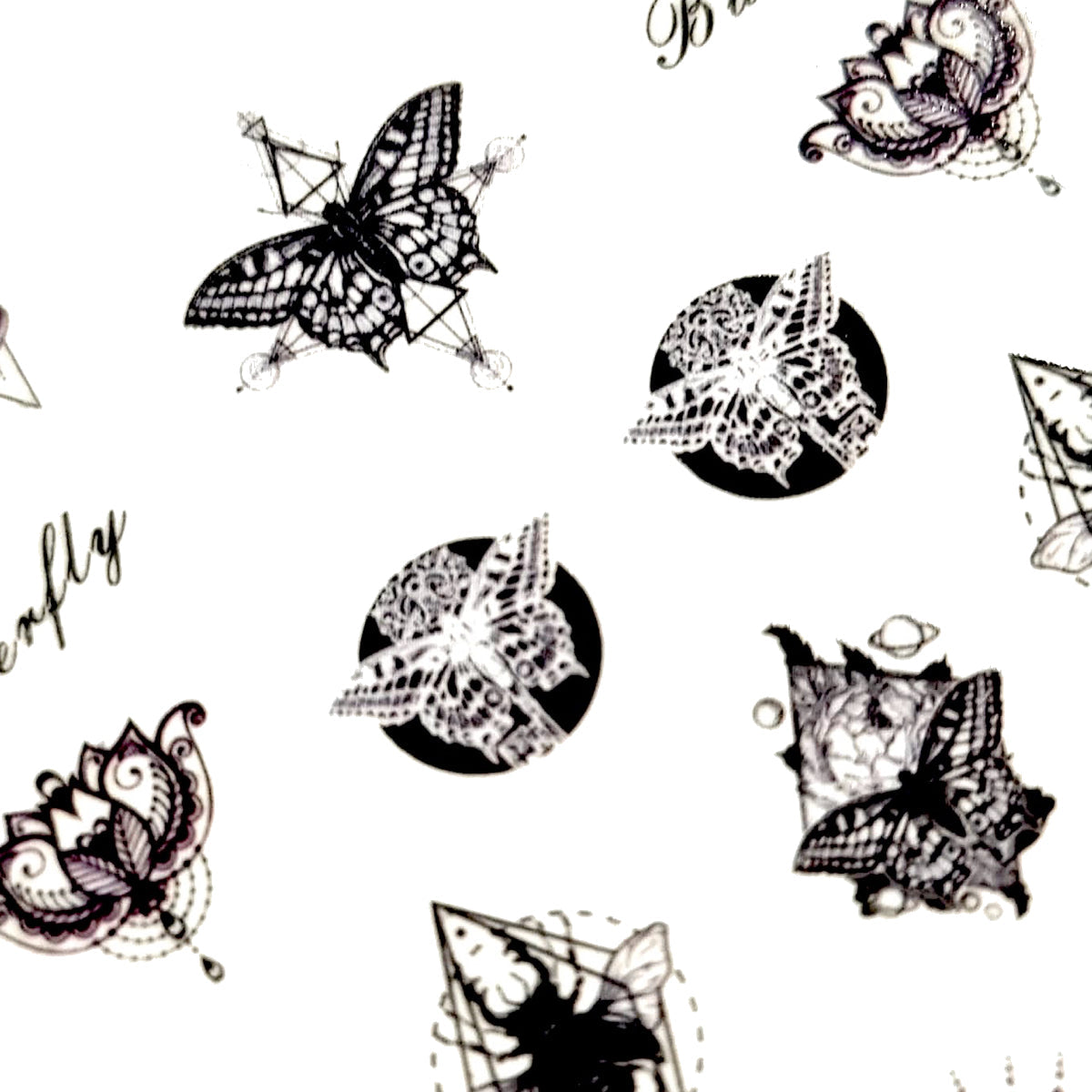 Image of Sticker Decor Unghii Coria 485 V