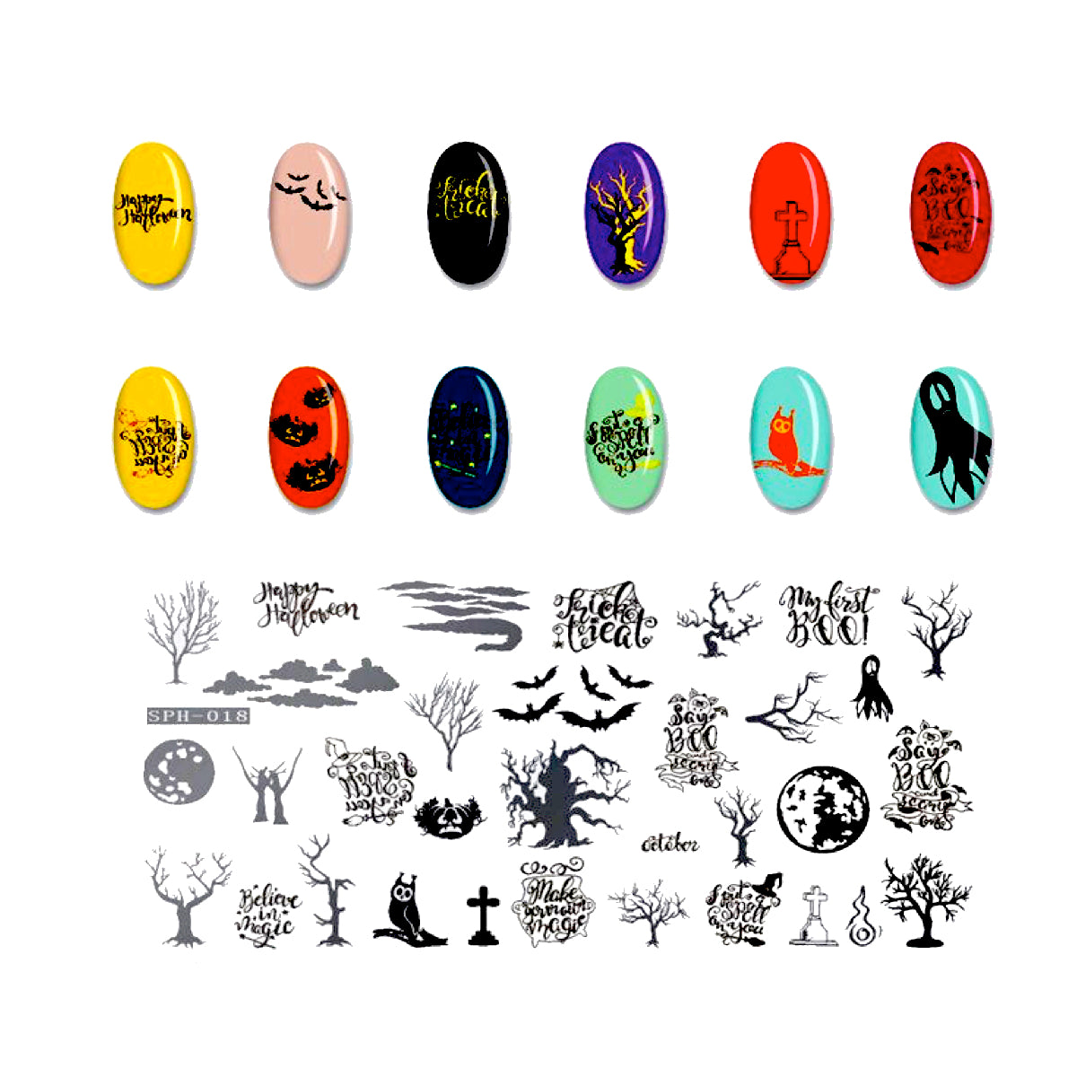 Image of Matrita Decor Unghii SPH 018