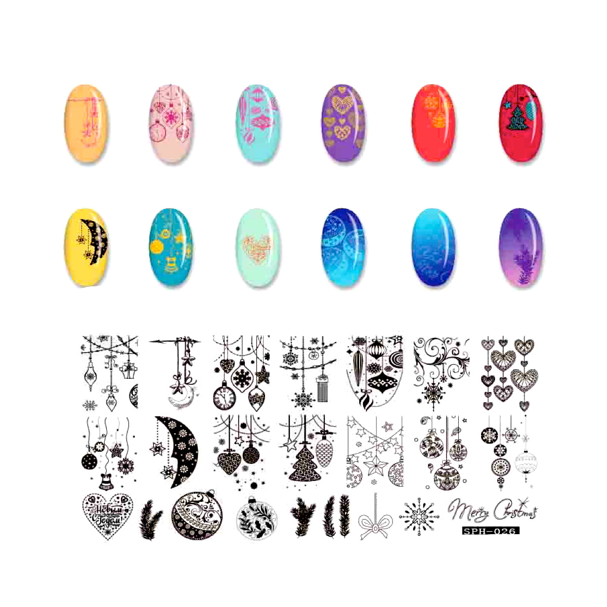 Image of Matrita Decor Unghii SPH 026