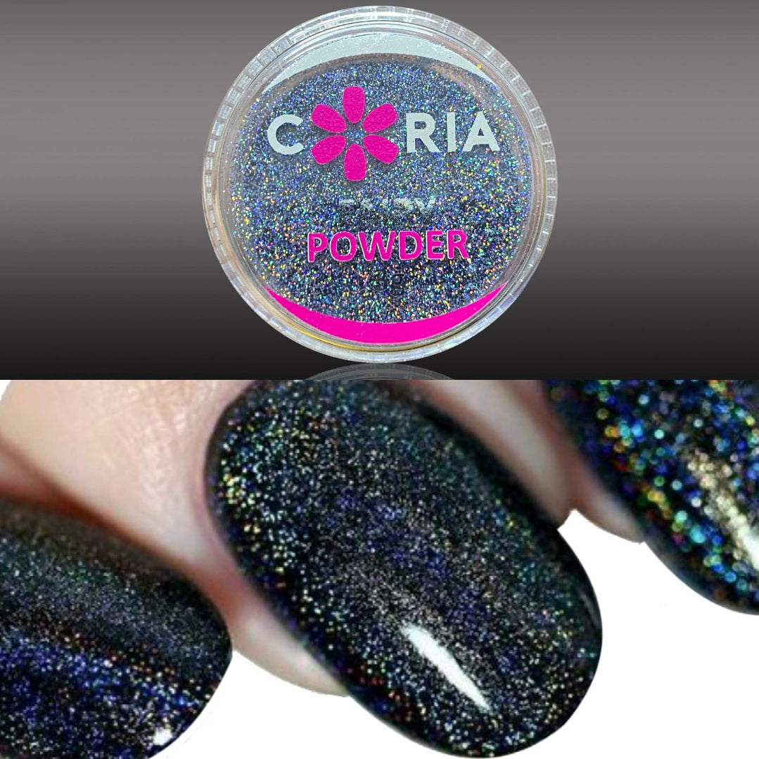 Glitter Extra Fin Fairy Black Coria 5g