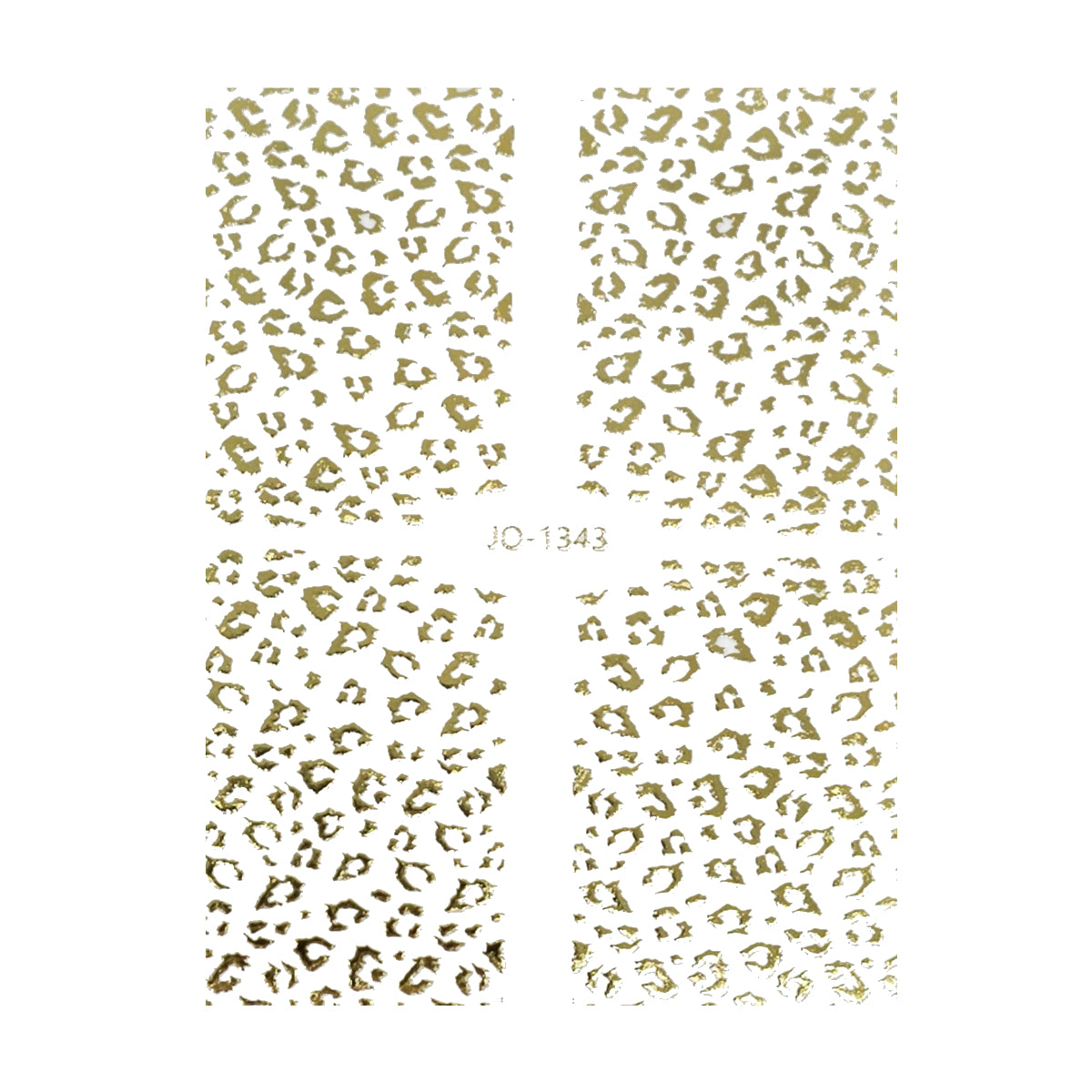 Sticker Decor Unghii Coria 1343 Gold