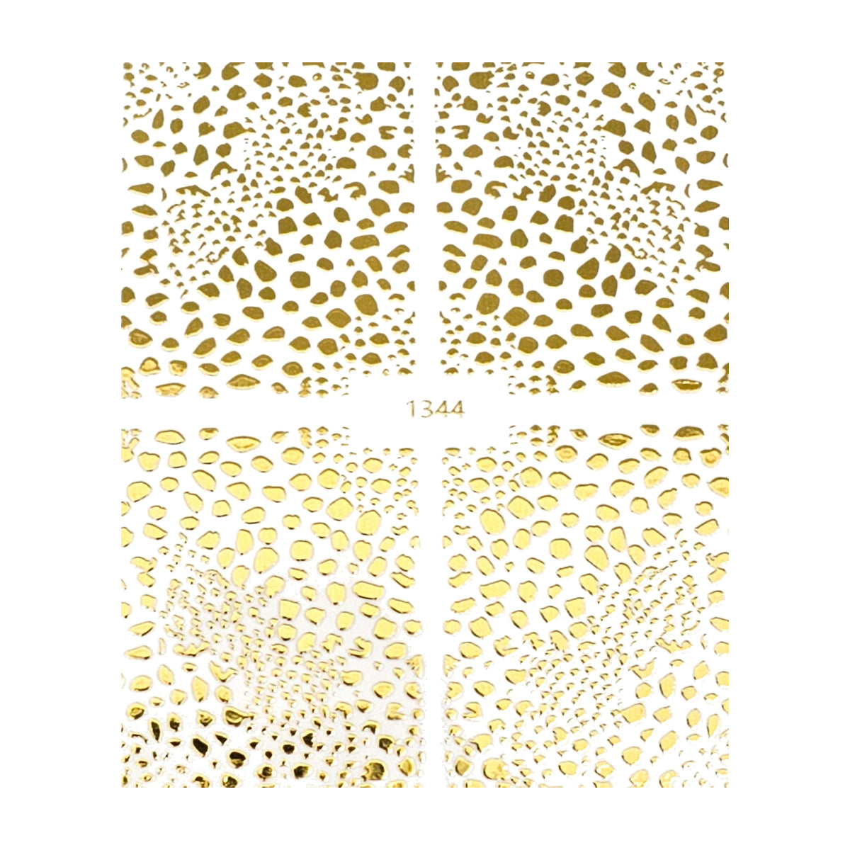 Image of Sticker Decor Unghii Coria 1344 Gold