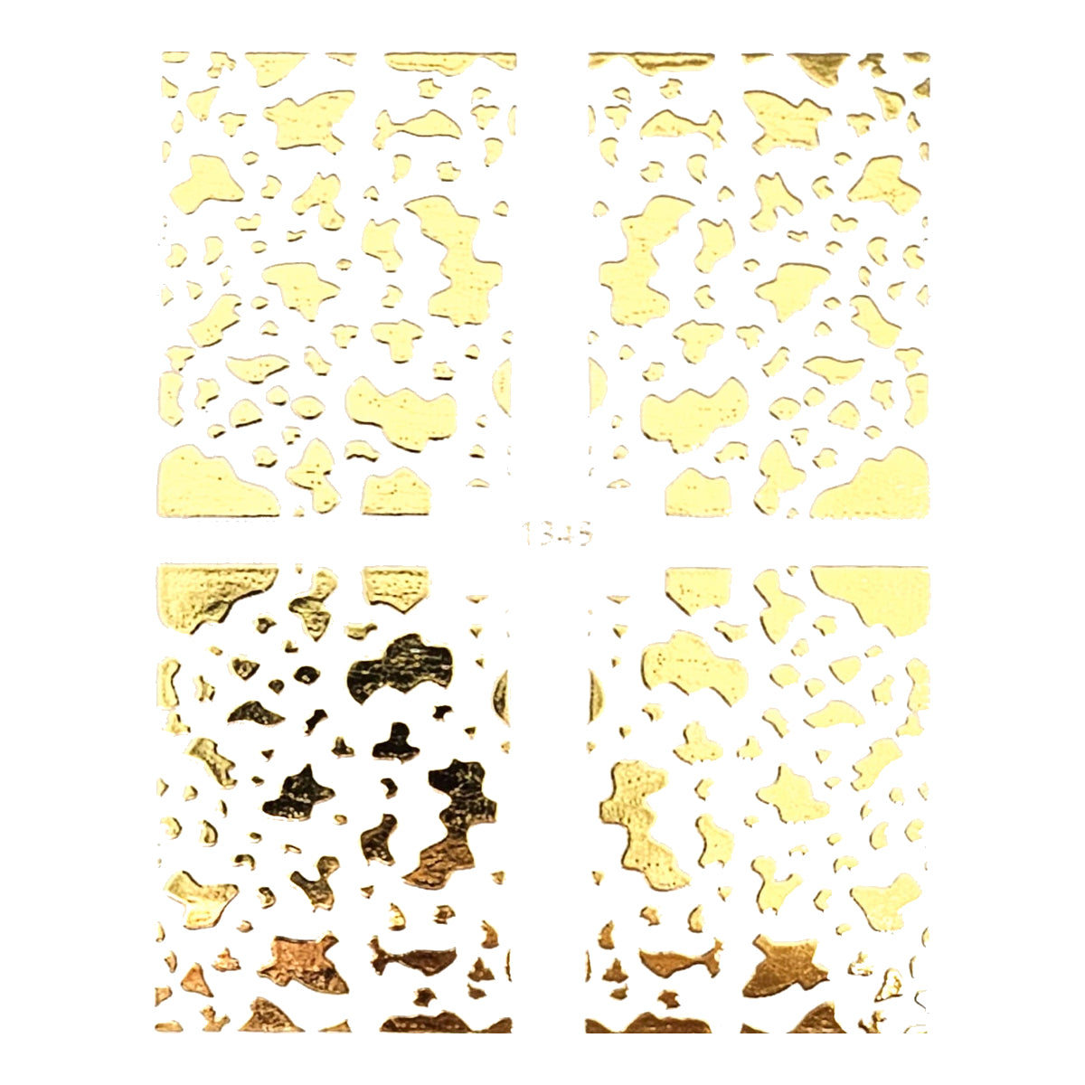 Image of Sticker Decor Unghii Coria 1345 Gold