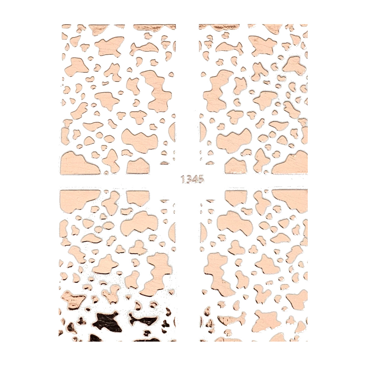 Image of Sticker Decor Unghii Coria 1345 Gold Rose