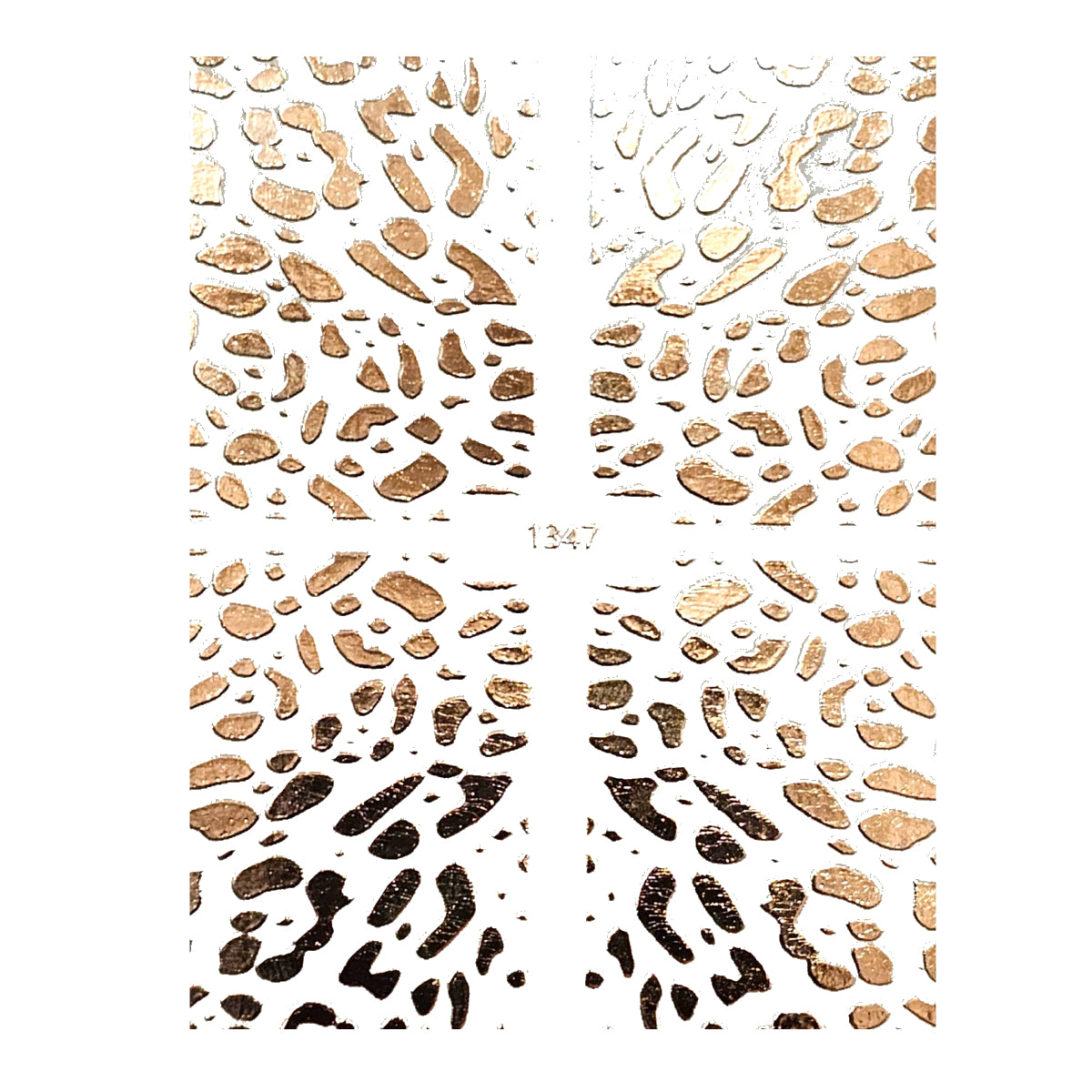 Image of Sticker Decor Unghii Coria 1347 Gold Rose
