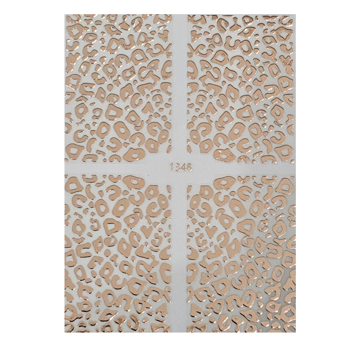 Image of Sticker Decor Unghii Coria 1348 Gold Rose