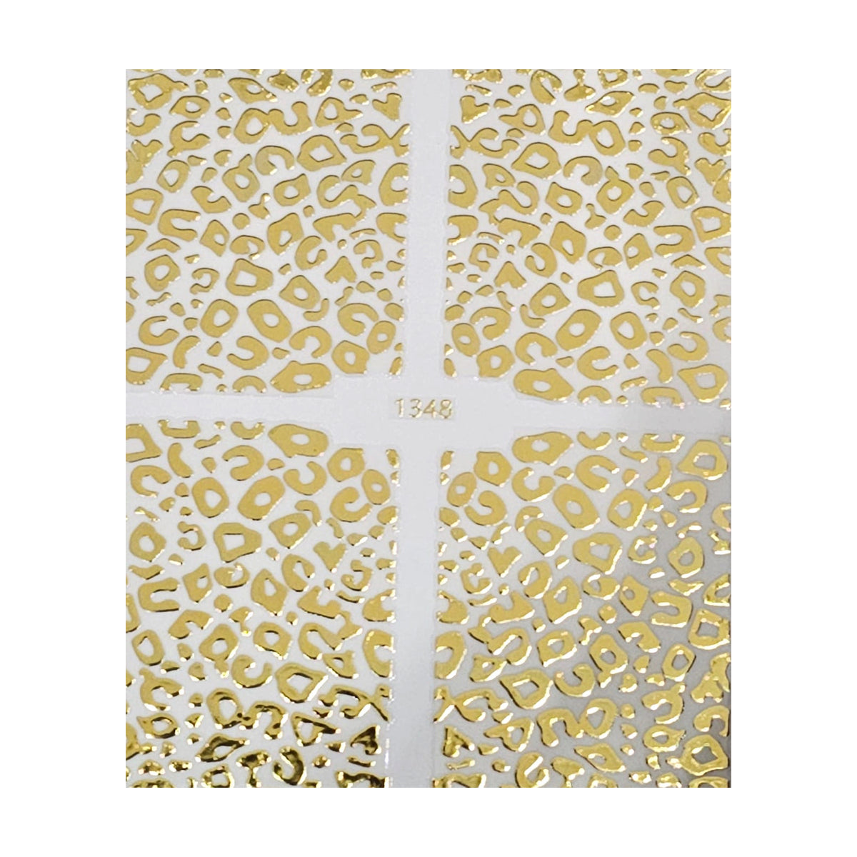 Image of Sticker Decor Unghii Coria 1348 Gold