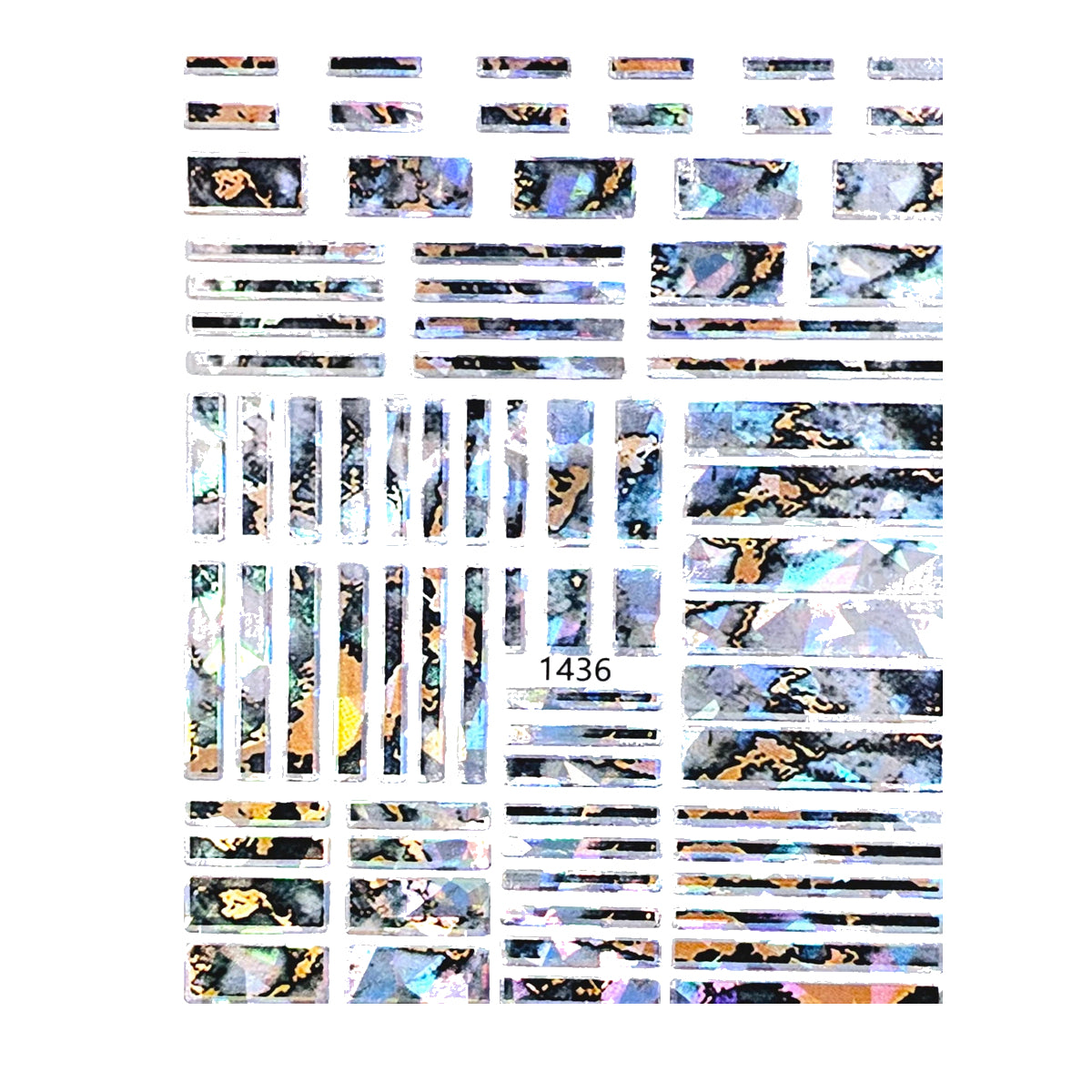 Image of Sticker Decor Unghii Coria 1436