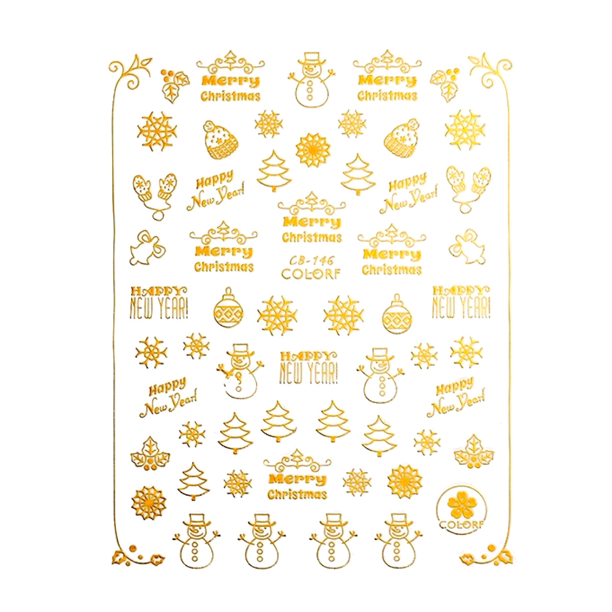 Image of Abtibild Unghii /Sticker 146 Iarna