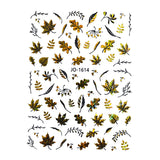 Sticker unghii 1614 Gold Ab