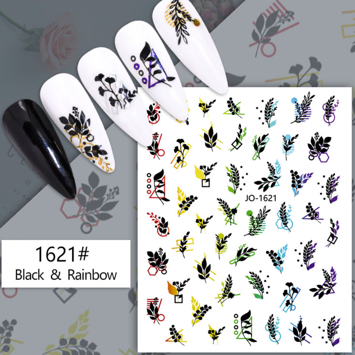 Image of Sticker Decor Unghii Coria 1621 BR