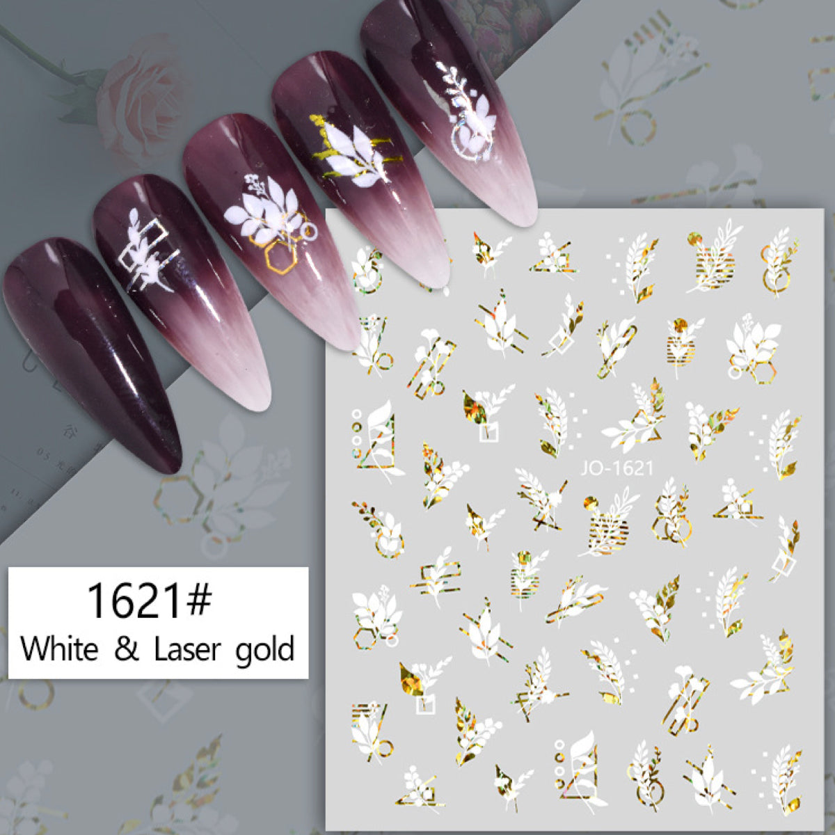 Image of Sticker Decor Unghii Coria 1621 WLG
