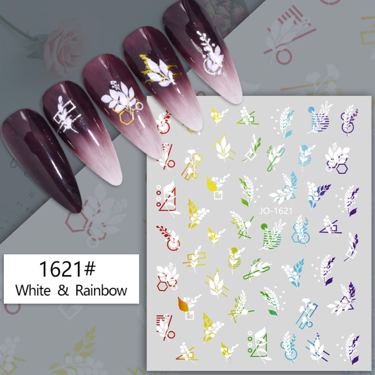 Image of Sticker Decor Unghii Coria 1621 WR