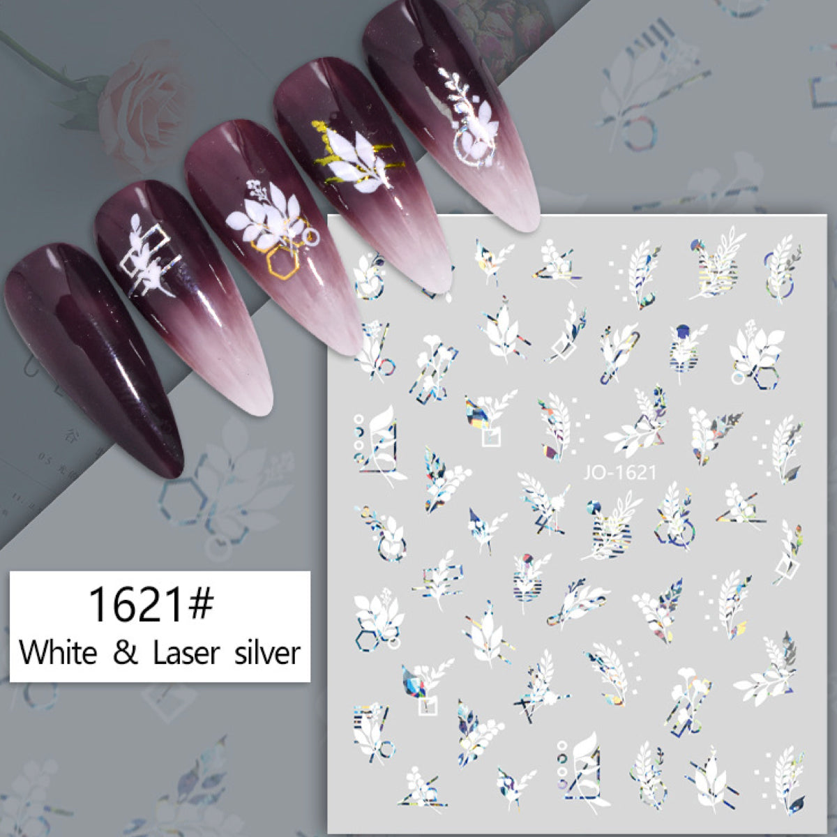 Image of Sticker Decor Unghii Coria 1621 WLS