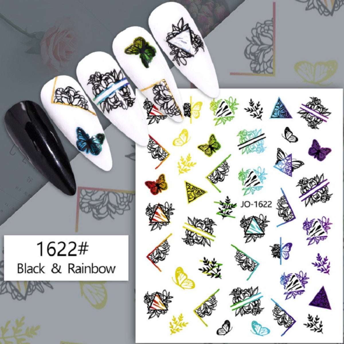 Image of Sticker Decor Unghii Coria 1622 BR