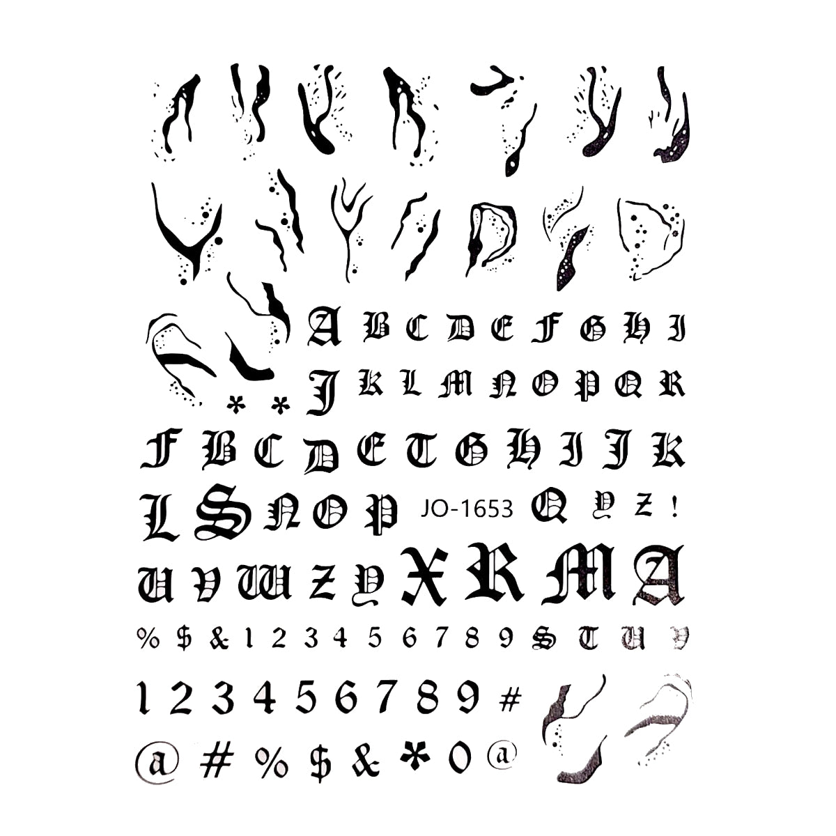 Image of Sticker unghii 1653