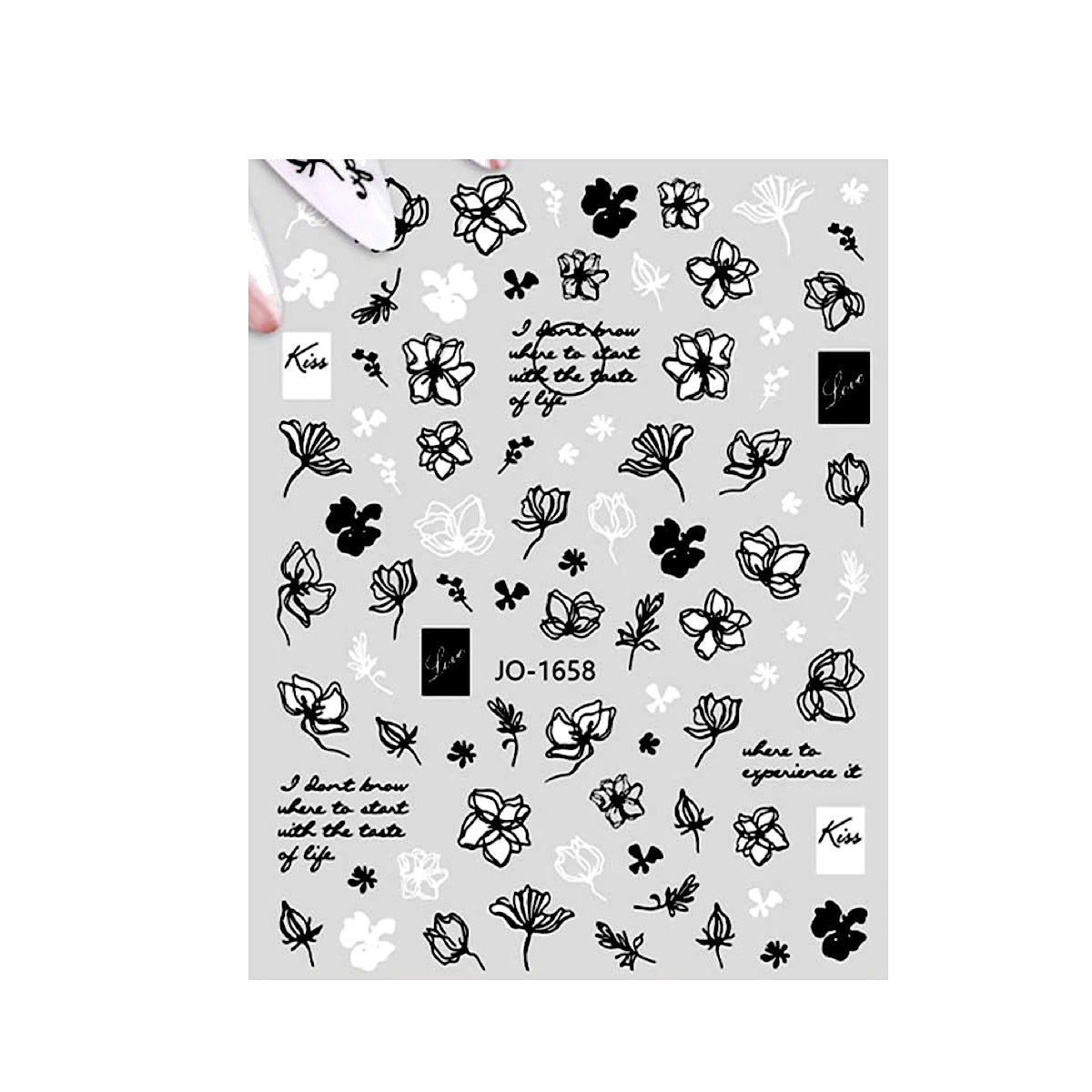Sticker unghii 1658
