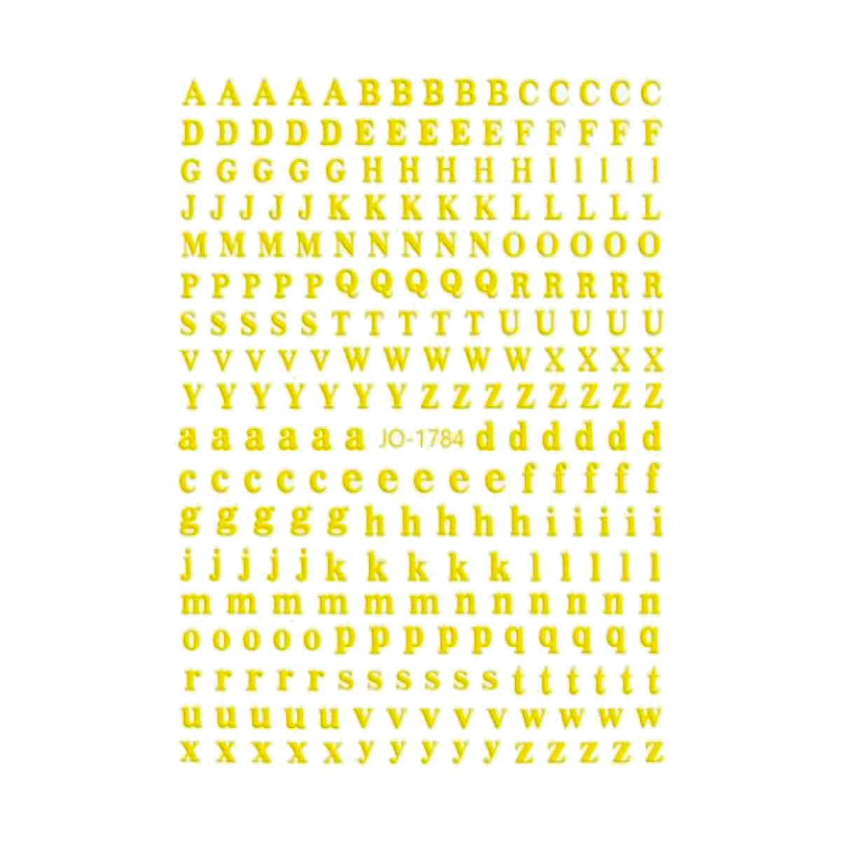 Image of Sticker unghii 1784 Gold