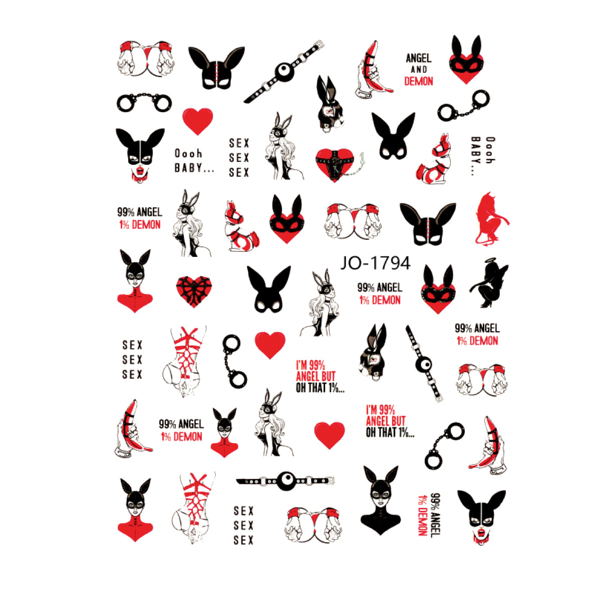 Sticker unghii 1794