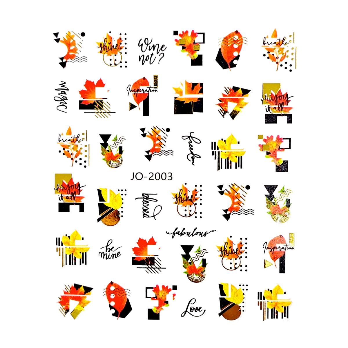 Image of Sticker Decor Unghii Coria 2003