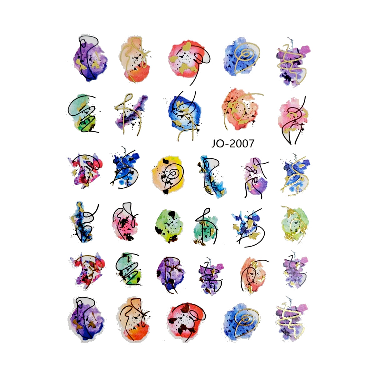Image of Sticker Decor Unghii Coria 2007