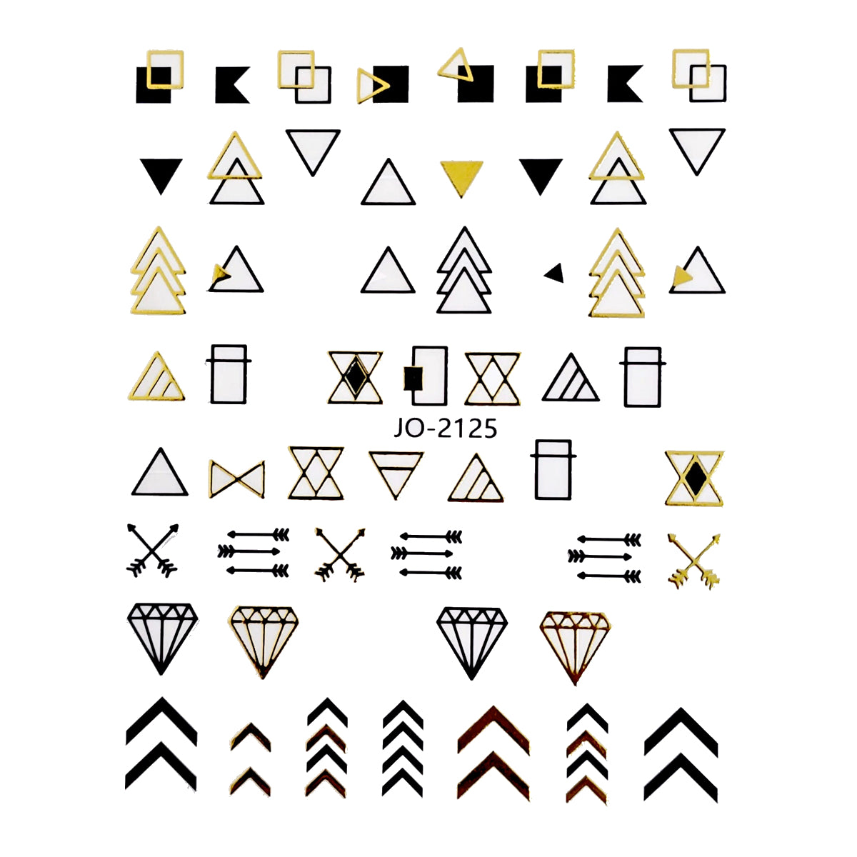 Image of Sticker Decor Unghii Coria 2125