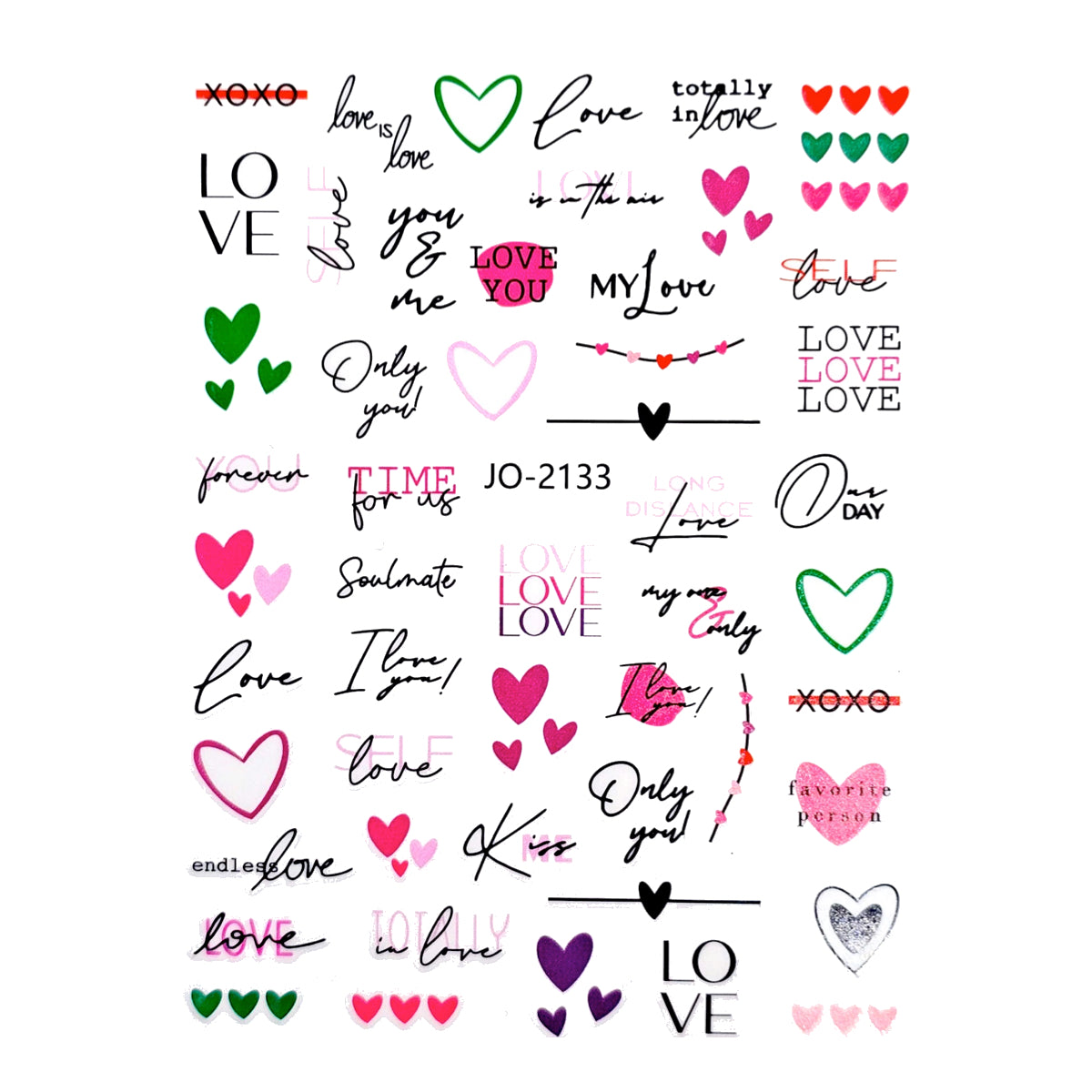 Image of Sticker Decor Unghii Coria 2133