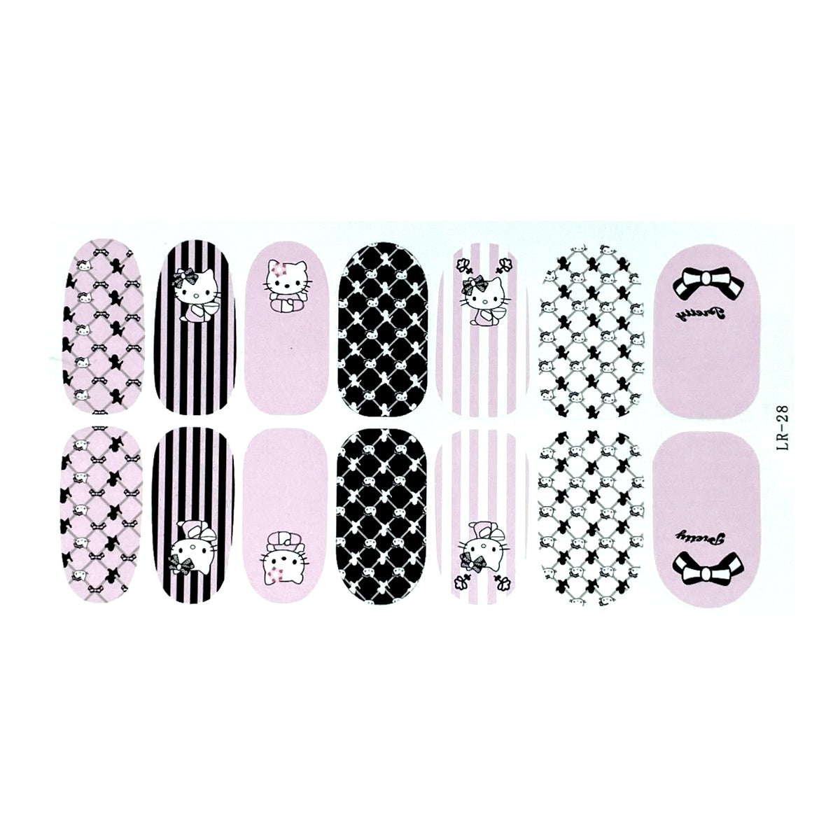 Tatuaj Decor Unghii LR 28 V