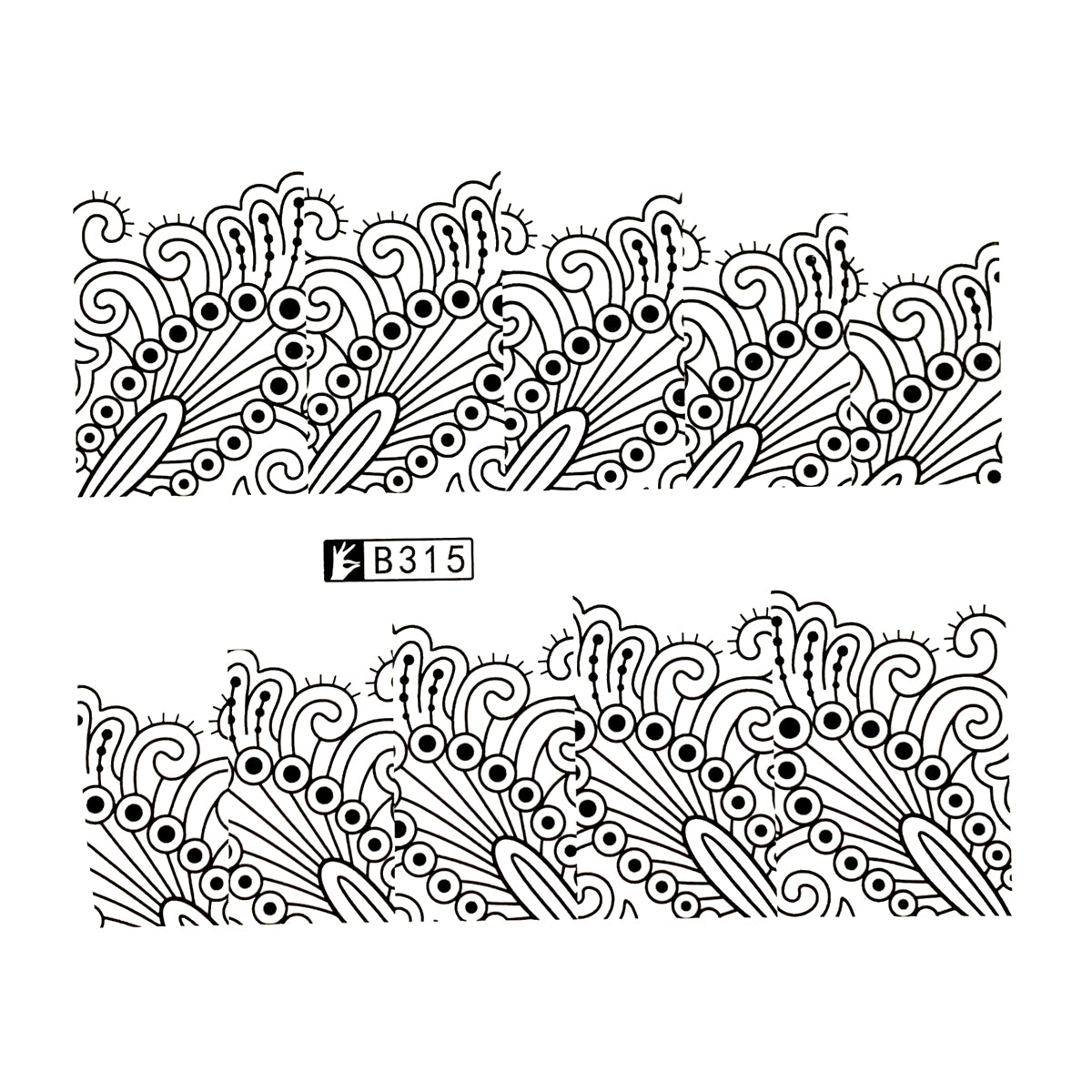 Image of Tatuaj Decor Unghii B 315
