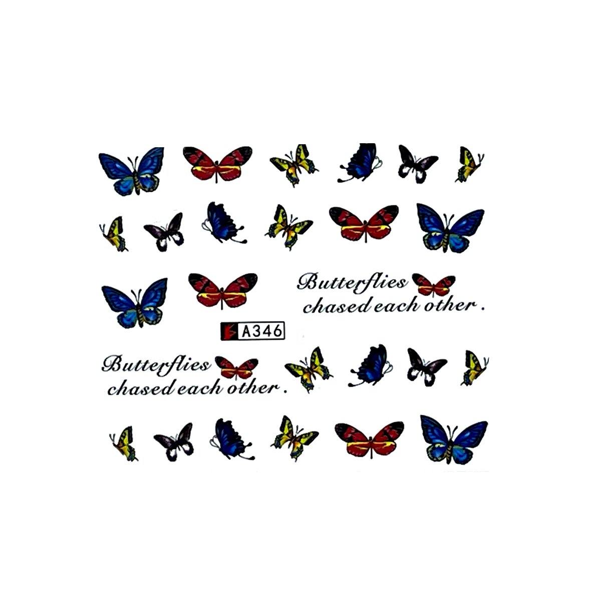 Tatuaj Decor Unghii 346 - Coria