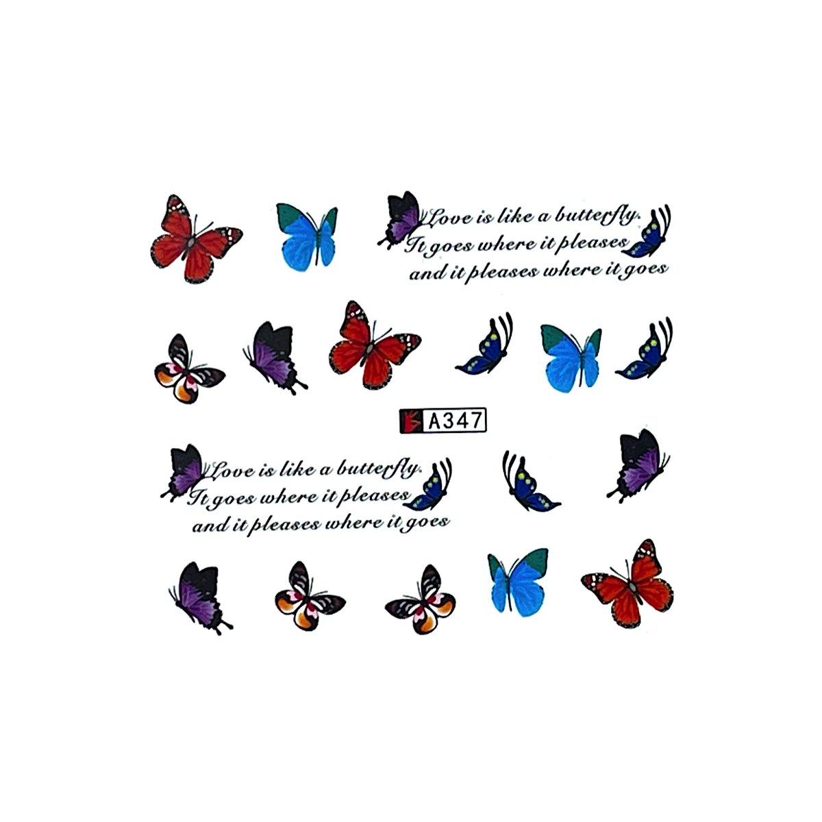 Image of Tatuaj Decor Unghii 347 - Coria