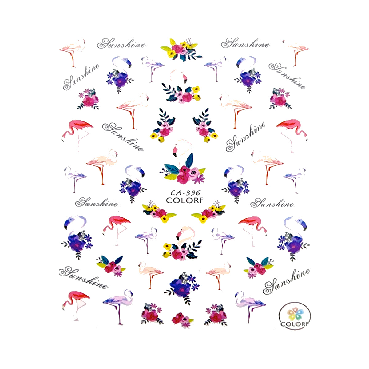 Sticker Decor Unghii Coria 396 V