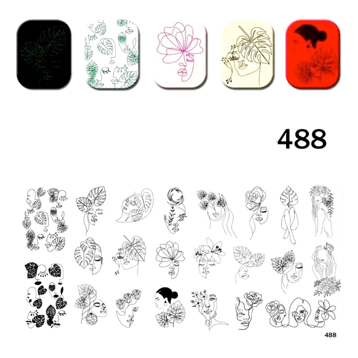 Image of Matrita Decor Unghii JR 488