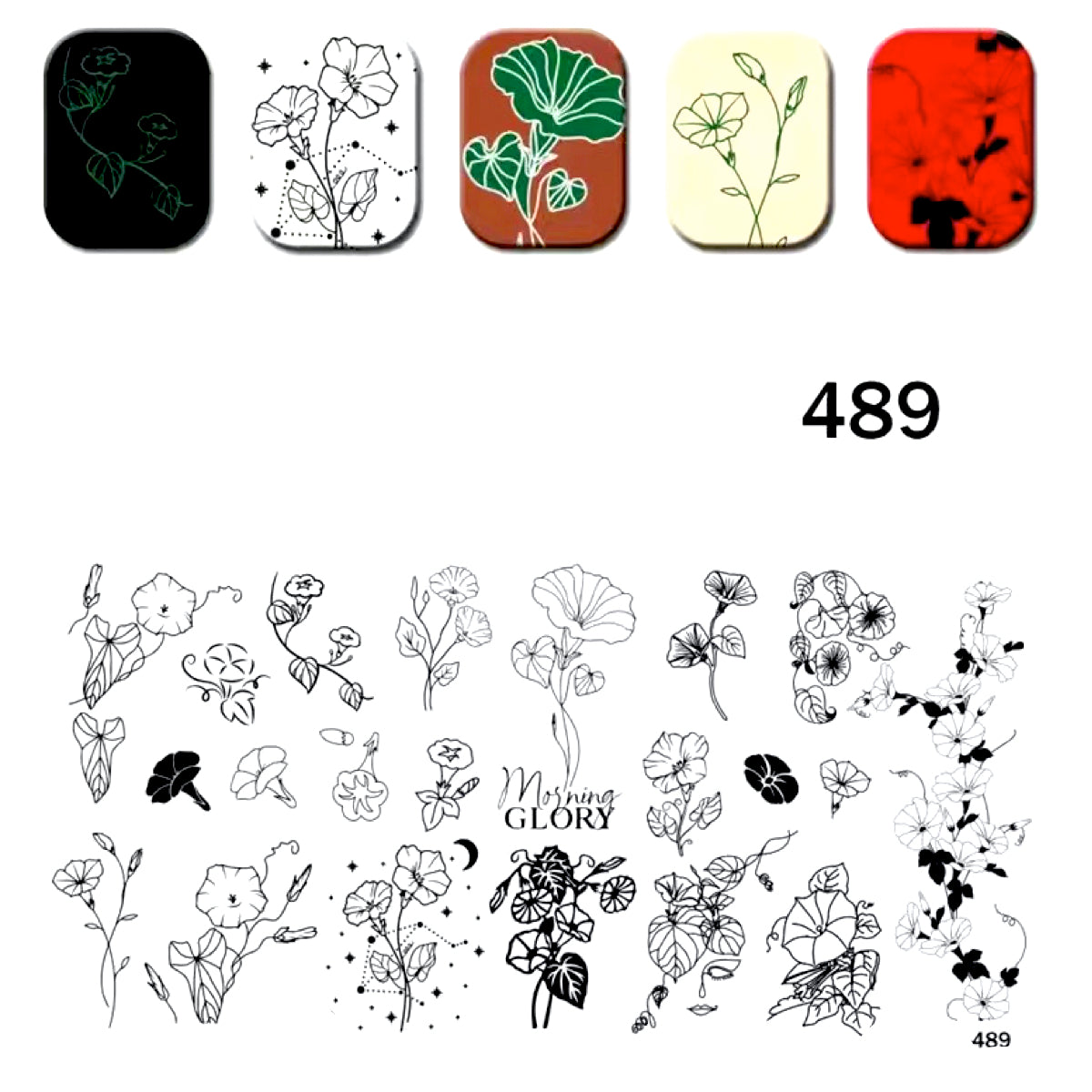 Image of Matrita Decor Unghii JR 489