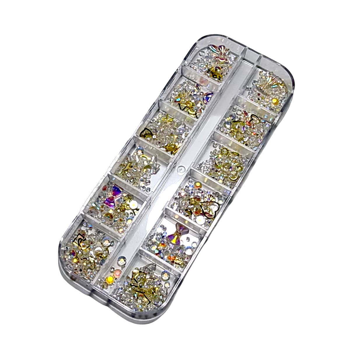Decor Unghii Mix Forme Multireflex Diferite C25