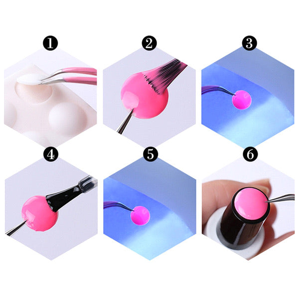 Silicon Culoare oja,gel,polygel