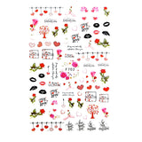 Sticker Decor Unghii Coria F-702