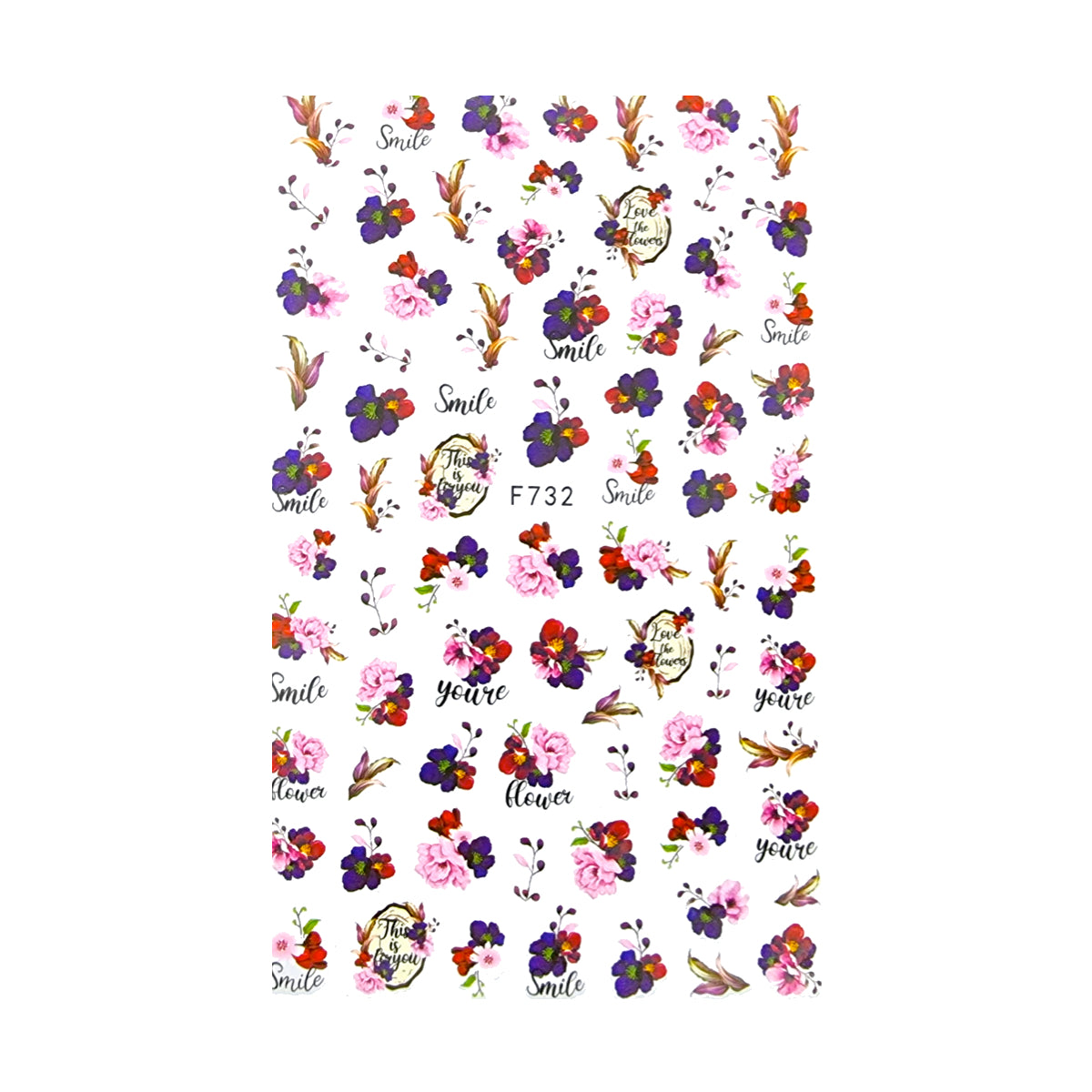 Image of Sticker Unghii Coria 732 V