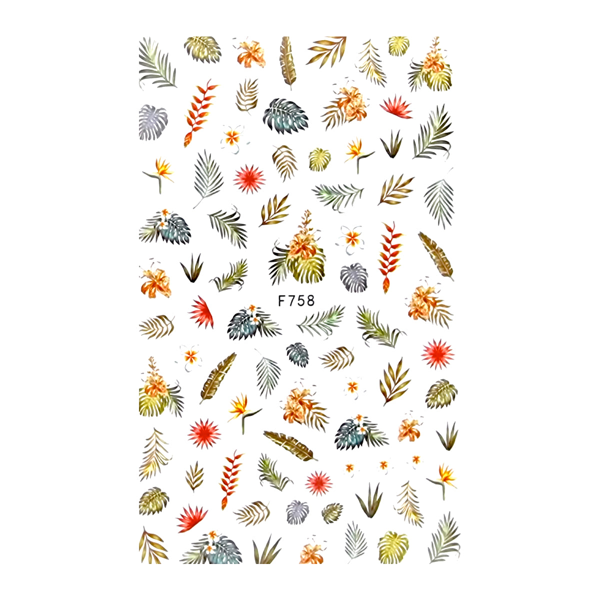 Image of Sticker Unghii Coria 758 V