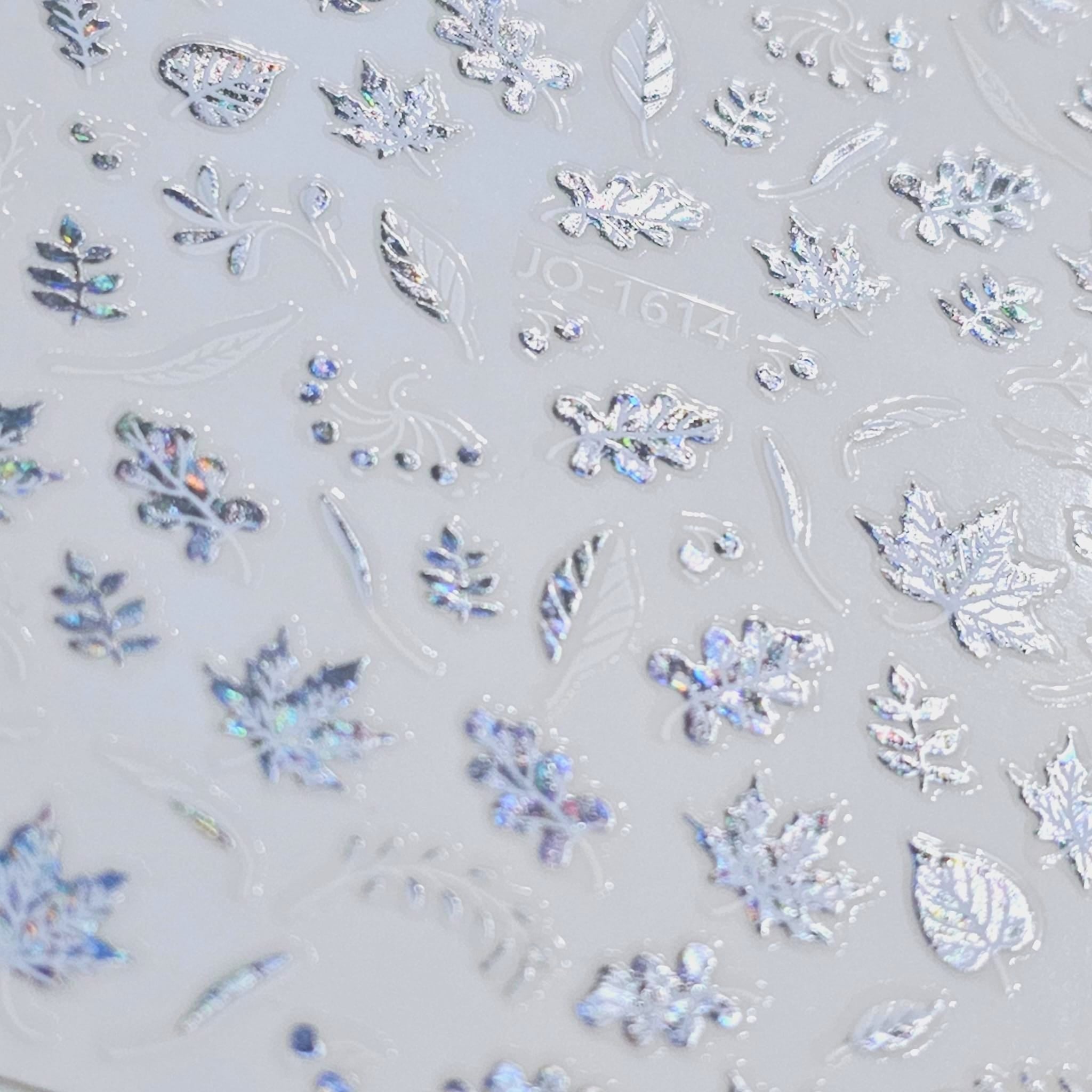 Image of Sticker unghii 1614 Silver Ab