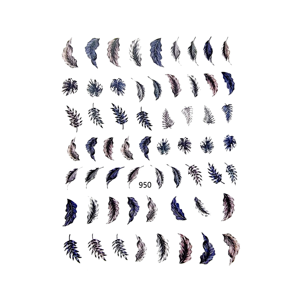 Image of Sticker Unghii Soft Wings 950